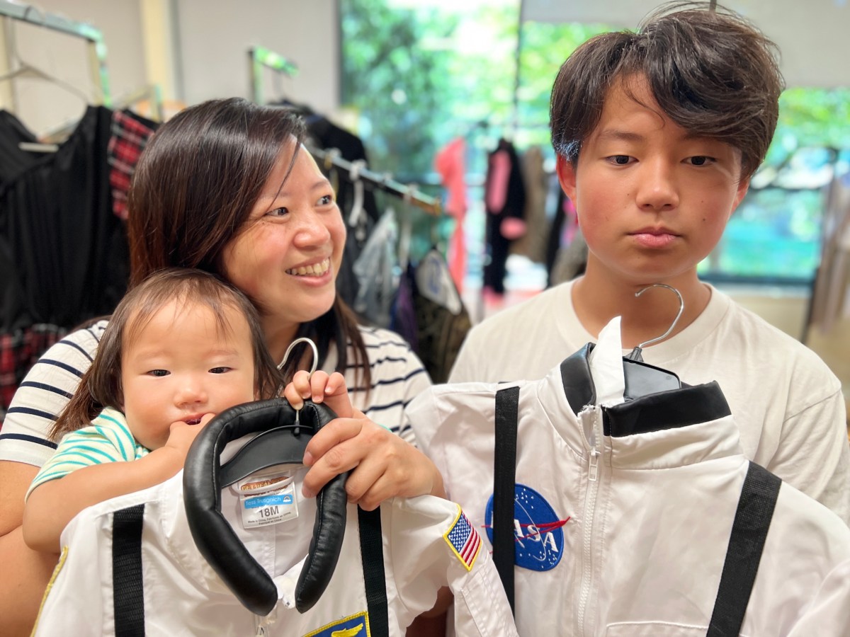 At This Time: Costume hunting for Halloween